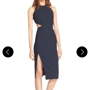 Elizabeth & James Giulia Cutout Midi Dress Size 4